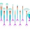 11pcs Makeup Brushes Kit Maquiagem Maquillaje New Mermaid Foundation Eyebrow Eyeliner Cosmetic Makeup Brushes - Image 5