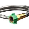 Stainless Steel Garden Hose With Brass Garden Hose Nozzle - Image 3