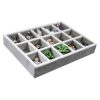 Jewelry storage box flannel earrings jewelry box storage box - Image 9