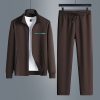 High-end Two-piece Long-sleeved Casual Sports Suit Men - Image 8