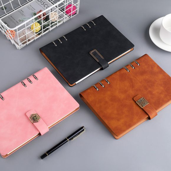 A5 Notebook Loose-leaf Removable Notepad Business Office Meeting - Image 4