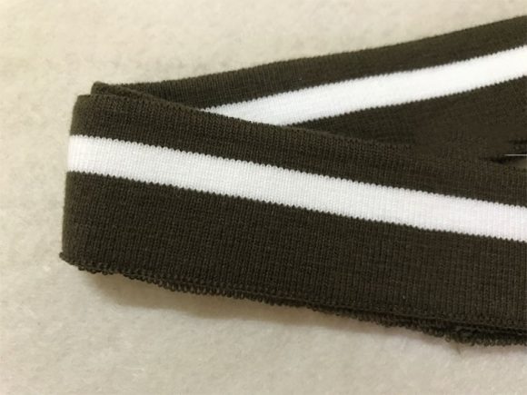 Ribbed Knitted Collar Clothing Accessories Cuffs Light Edge Neckline Round Neck V-neck - Image 9