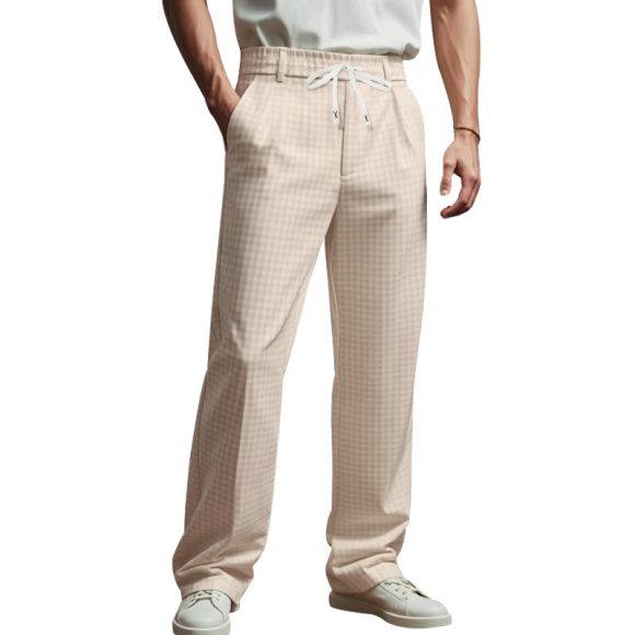 Thin Men's Loose Casual Minimalism Wide Leg Pants - Image 7
