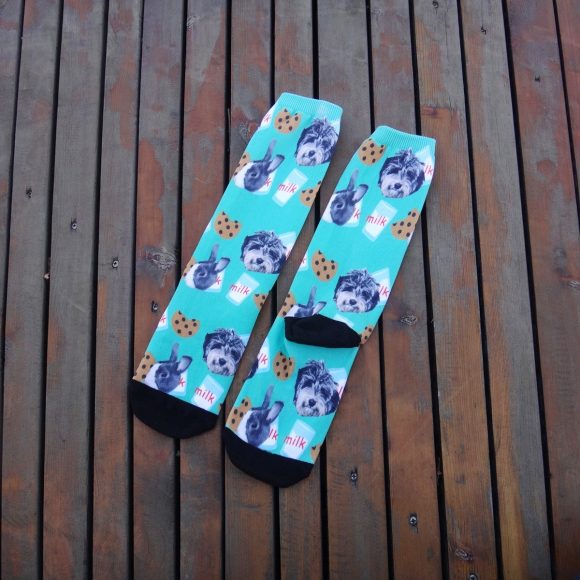 Cartoon Pet Head Face Socks - Image 9