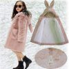 Thickened Faux Fur Coat For Big Kids - Image 5