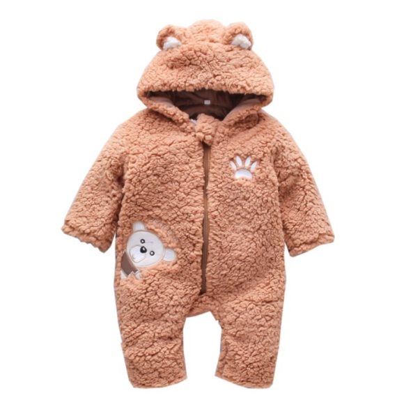 Winter Baby Boy Girl Romper Cotton Clothes - Image 5