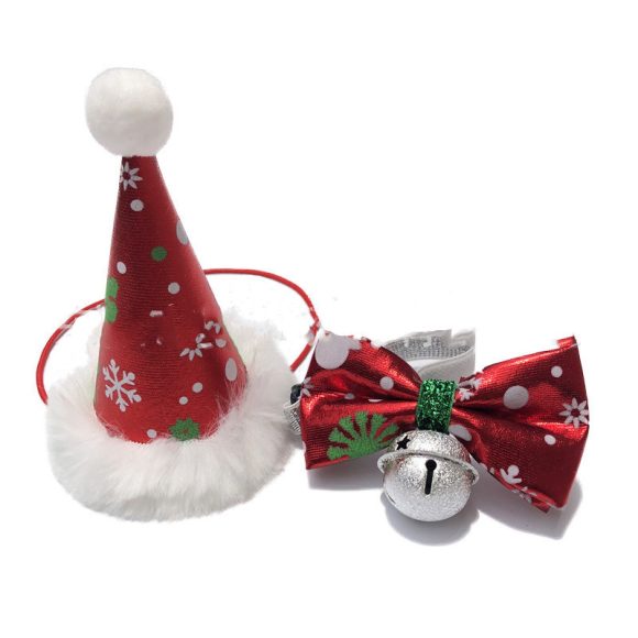 Christmas Products Pet Christmas Hat Set - Image 6