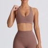Peach Hip High Waist Running Training Shorts Hip Lifting Nude Feel - Image 4