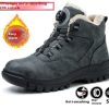 High Top Safety Shoes For Men All Seasons Anti-smash And Anti-puncture - Image 3