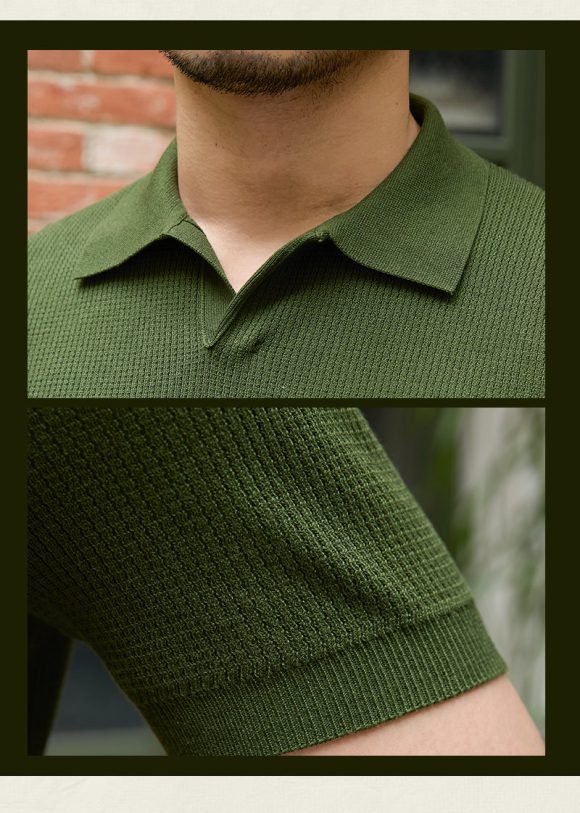 Knitwear Retro Casual Men's Business - Image 7