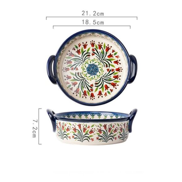 Glass Oval-shaped Fish Baking Pan - Image 4