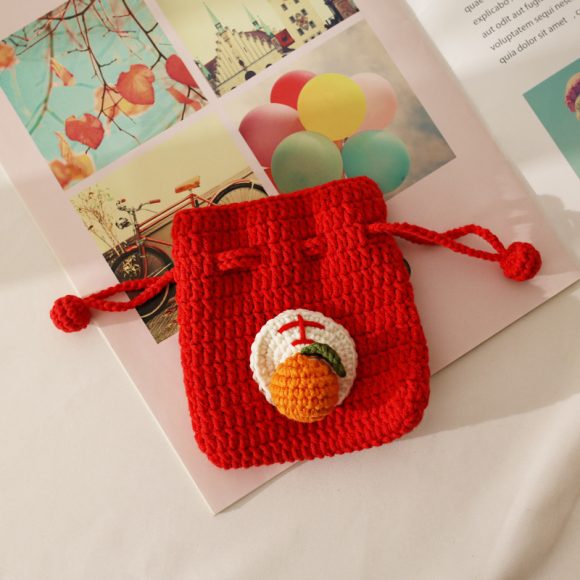 Good Luck And Good Meaning Hand-woven Coin Purse - Image 5