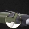 Outdoor Hand-cranked Power Generation Led Flashlight Strong Light Solar USB Charging - Image 3
