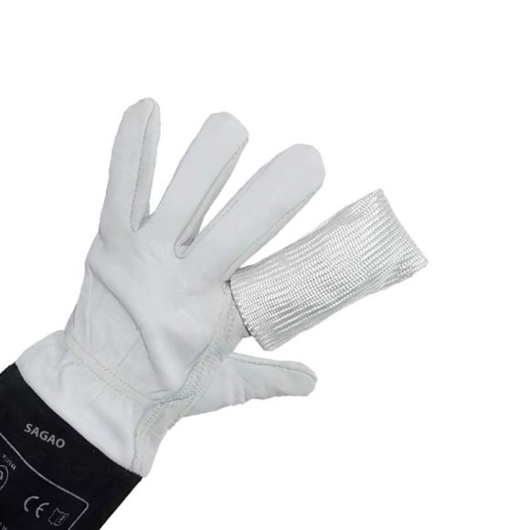 TIG professional welder protective glass fiber finger cots