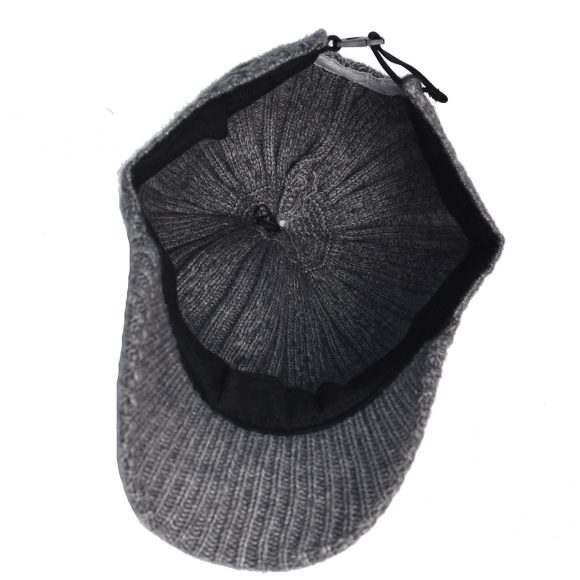Knitting Wool Baseball Cap Korean Warm Solid Color Light Plate Peaked Cap - Image 8