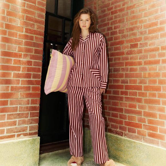 Women's Striped Homewear Long Sleeve - Image 5