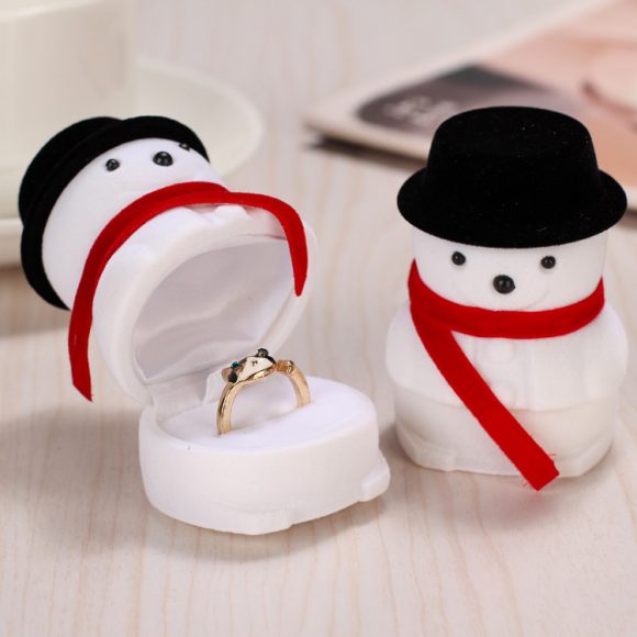 Christmas Ring Box Jewelry Box Gift Packaging Box - Image 4