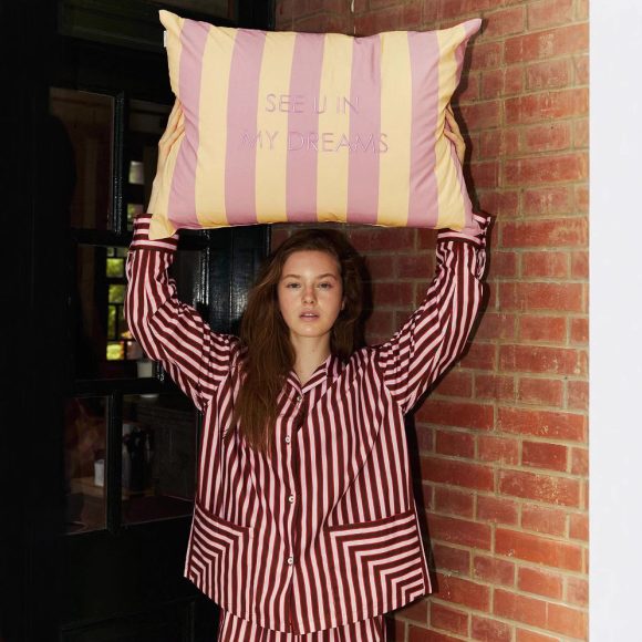 Women's Striped Homewear Long Sleeve