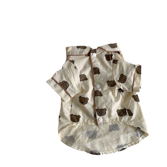 Pet Dogs And Cats Pajamas Shirt - Image 3