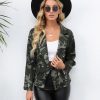 Ladies Fashion Print Lapel Small Blazer - Image 6
