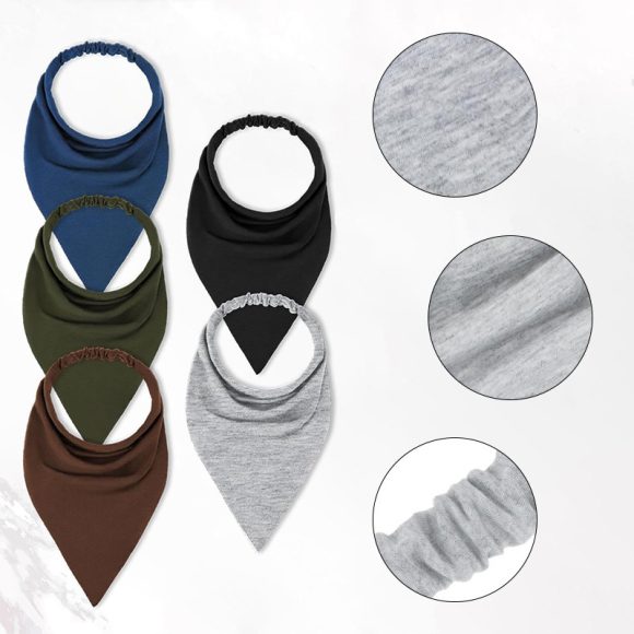 Triangle Shawl Women's Pure Color Comfort All-match High Elastic - Image 8