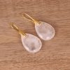 Natural Crystal Water Drop Earrings Women - Image 8
