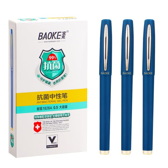 Baoke Antibacterial Water-based Sign Pen Large Capacity Stationery - Image 4