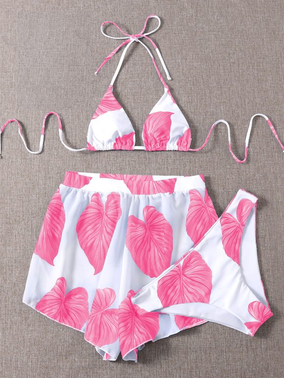 Adjustable Three-piece Bikini Straps Swimsuit Women - Image 3
