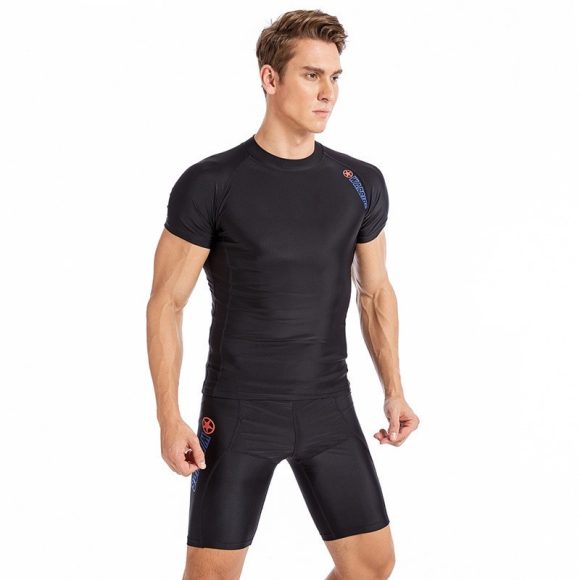 Outdoor Sports Tight Diving Suit Short Sleeved Separate Swimsuit - Image 2