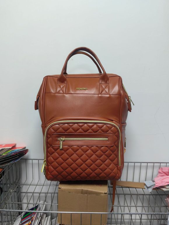 Solid Color Waterproof Fashion All-match Portable Backpack - Image 7