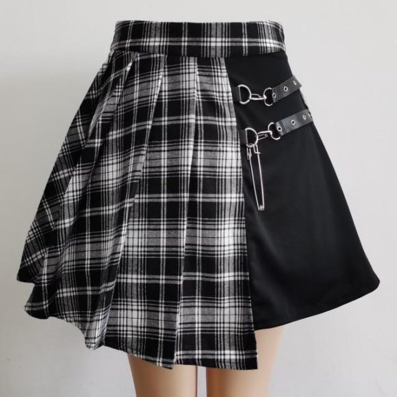 Gothic Pleated Short Skirt Skirt Women - Image 6