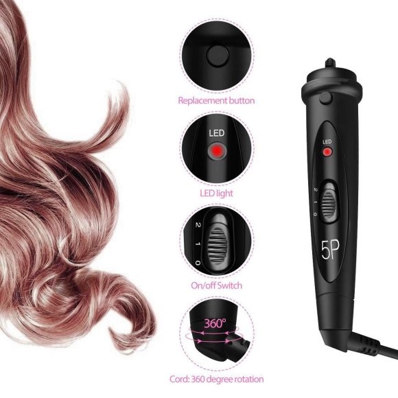 Multifunctional 5-in-1 Ceramic Hair Care Hair Curler - Image 2