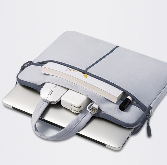 Laptop Sleeve With Zip Shoulder Bag - Image 6