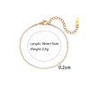 Stainless Steel Fashion Simple Bracelet Necklace Ornament - Image 7
