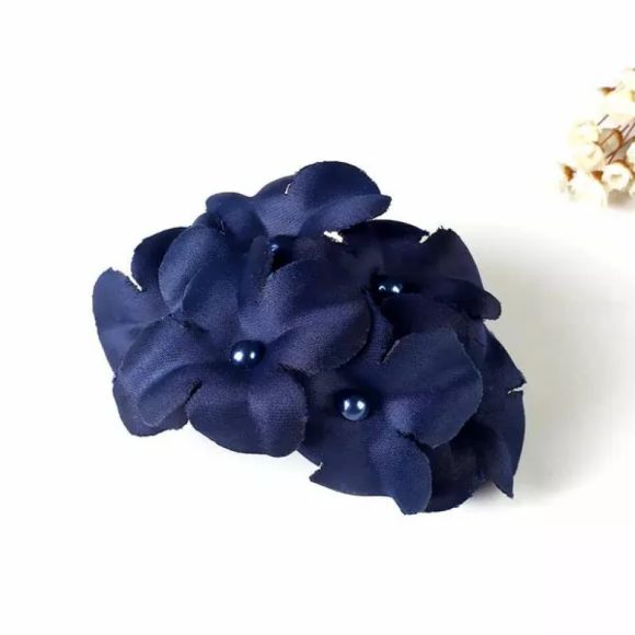 Ladies Handmade Fabric Six Flower Hair Accessories - Image 4