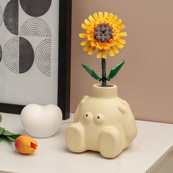 Nordic Ins Abstract Human Shape Ceramic Vase Living Room Bedroom Desktop Flower Arrangement Art Vase Home Decoration Accessories - Image 6