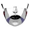Halloween Digital Printing Funny Horror Face Double Layer Dust Mask - Image 7