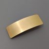 Brushed Metal Barrettes European American Simple Versatile Temperament Ins Fashion Normcore Style Ponytail Clip - Image 5