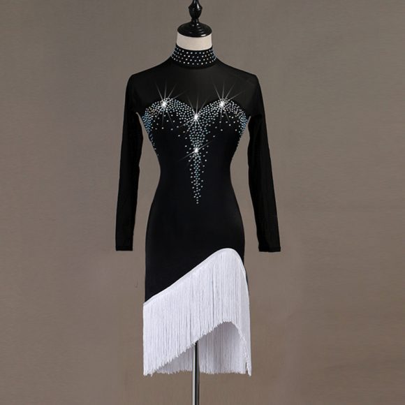 OCTLQ105 Latin Woman Wear Samba Competition Dancing Dresses - Image 2