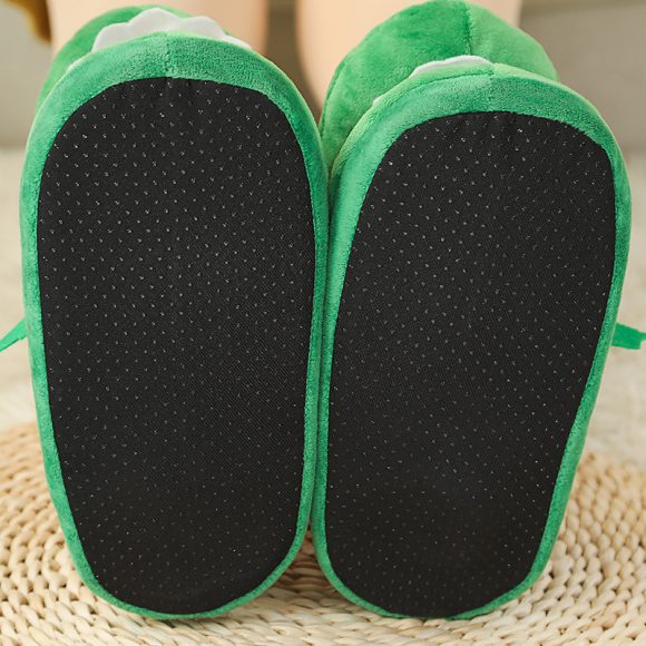 Animal Slippers Dancing Spoof Dinosaur Cotton Shoes Sand Carving - Image 3