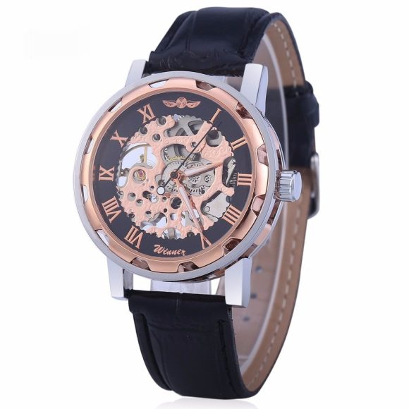 Retro Belt Manual Mechanical Watch - Image 8