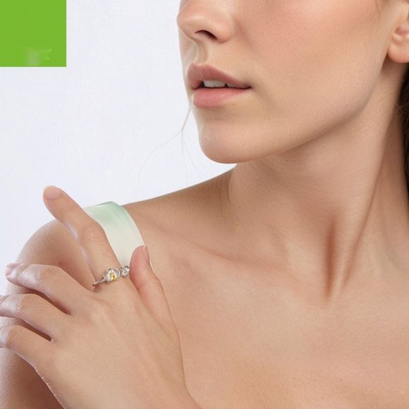 Sterling Silver Phalaenopsis Open Ring Fashion Exquisite And Versatile - Image 4