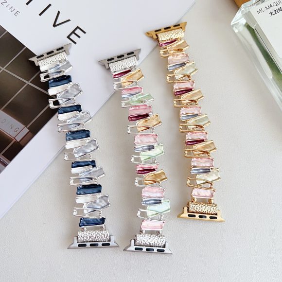 Dopamine Oil Painting Metal Stretch Strap - Image 3