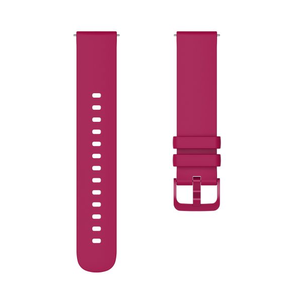 Flat Same Color Buckle Universal Silicone Strap - Image 10