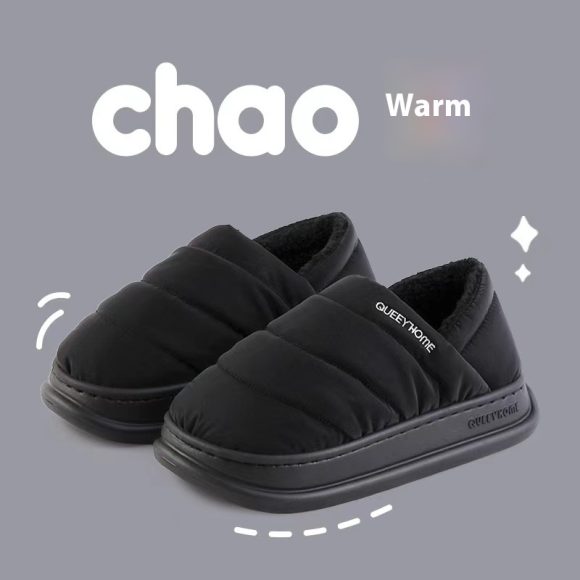 Men's Winter New Waterproof Interior Home Cotton Slippers - Image 7