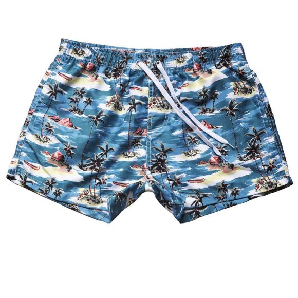Men's Beach Pants Coconut Print Quick-dry Pants Fashion Casual Shorts - Image 9