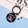 Stainless Steel Pendant Key Ring