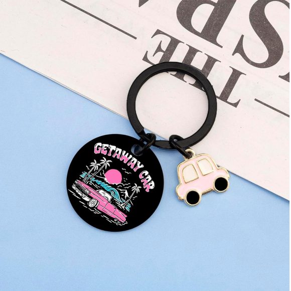 Stainless Steel Pendant Key Ring