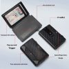 Wallet Creative Carbon Fiber Pattern Simple Men's Card Holder - Image 3
