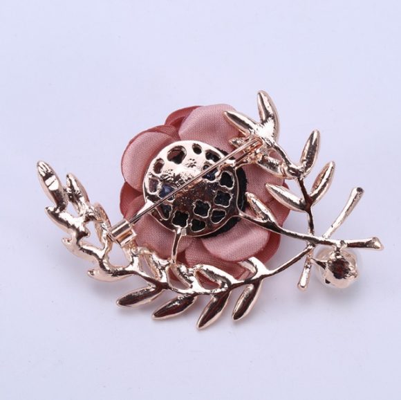 Fabric Flower Lady Temperamental Pin Sweater Coat Cardigan Women's Corsage Clothing Accessories - Image 10